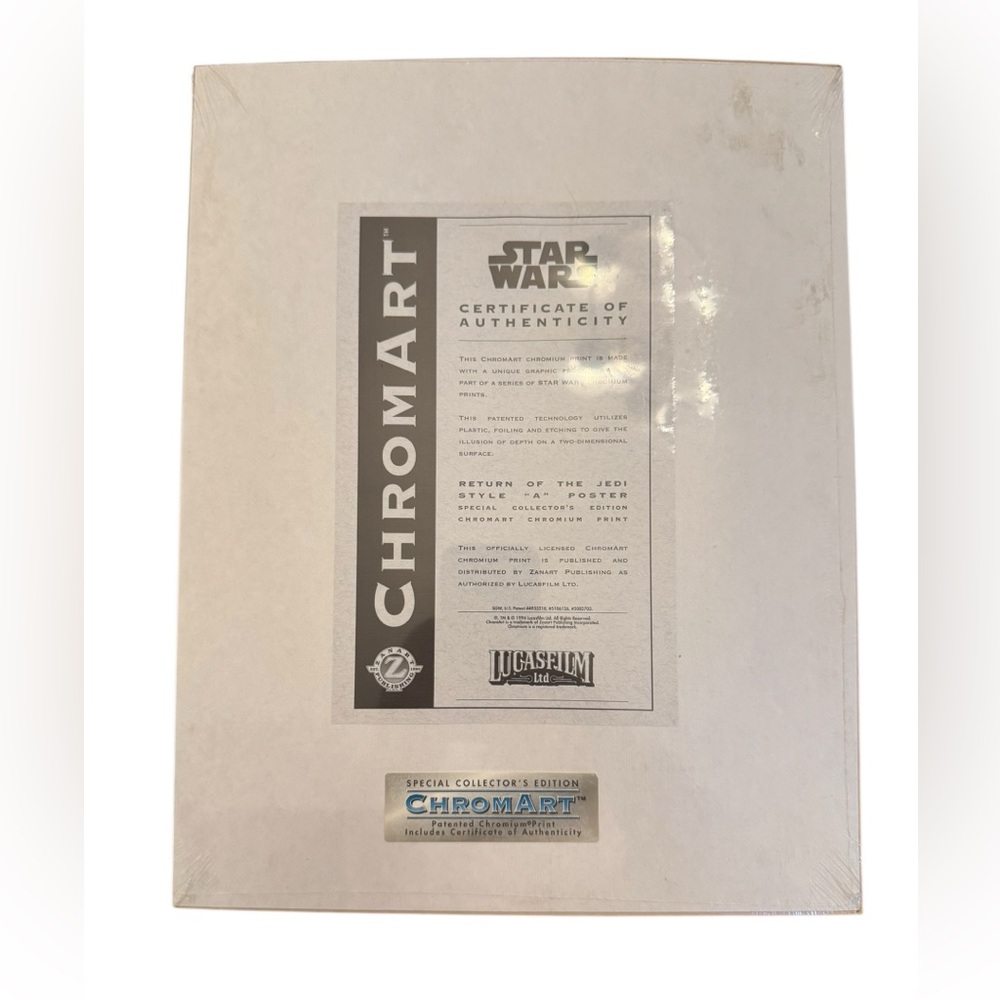 Star Wars Trilogy ChromArt Print Poster Set - Picture 6 of 8